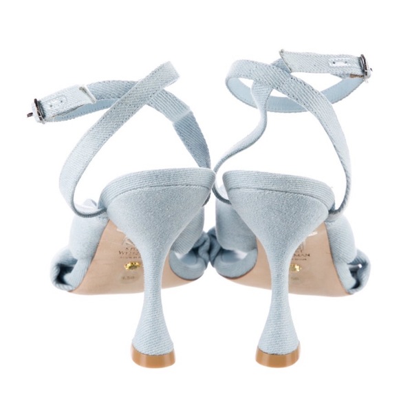 Stuart Weitzman denim sandals - Picture 4 of 5